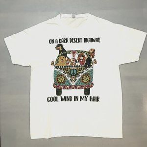 On A Dark Desert Highway Cool Wind In My Hair